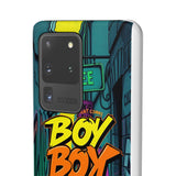 Graffiti Phone Case: Urban Chic with London Skyline for Girl - Phone Case by Printify | Unique designs from ArteoDesign