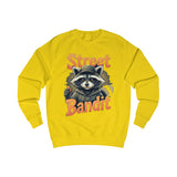 Men's Street Bandit Sweatshirt | Raccoon Graphic Design