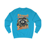 Men's Street Bandit Sweatshirt | Raccoon Graphic Design