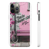 Urban Graffiti Neon Street Art Soft Phone Case for Girls