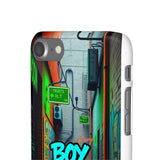 Urban Graffiti Phone Case for Boys - Gritty Streetwear Style