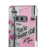 Graffiti Phone Case: Urban Chic with a Feminine Twist - Phone Case by Printify | Unique designs from ArteoDesign