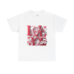 Heart to Heart Romantic Unisex T-Shirt - Perfect Gift of Love