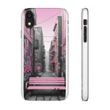 Graffiti Phone Case for Girls - Urban Elegance Design