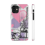 Urban Graffiti Chic Phone Case - Street Art for Girls