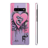 Graffiti Phone Case: Urban Chic for Girls with London Skylin - Phone Case by Printify | Unique designs from ArteoDesign