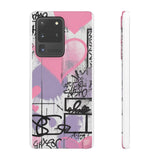 Graffiti-Inspired Phone Case: London Skyline for Girls - Phone Case by Printify | Unique designs from ArteoDesign