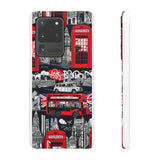 Edgy London Street Art Graffiti Phone Case for Boys