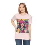 Retro Vibes: Women's Throwback T-Shirts with Bold '80s-'9 - T-Shirt by Printify | Unique designs from ArteoDesign