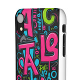 Graffiti Phone Case for Girls: Urban Chic Meets Street Style - Phone Case by Printify | Unique designs from ArteoDesign