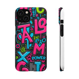 Graffiti Design Phone Case - Urban Fashion for Boys