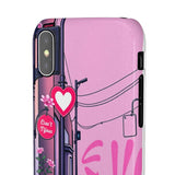 Graffiti Phone Case for Girls: London Skyline Design, Edgy U - Phone Case by Printify | Unique designs from ArteoDesign