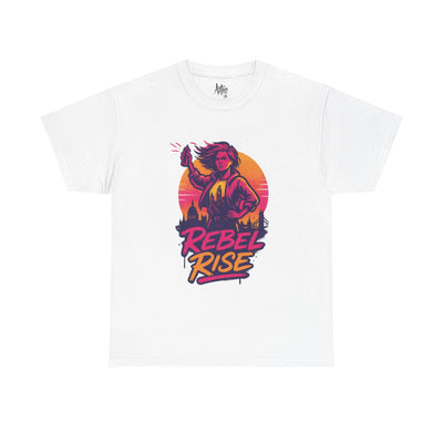 Rebel Rise T-Shirt – Pink Graphic Streetwear Tee UK
