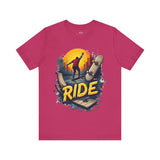 Men's Skateboarding Ride Graphic T-Shirt - Urban Style