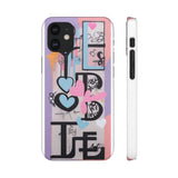 Graffiti Phone Case for Girls: Urban Chic Meets Feminine Sty - Phone Case by Printify | Unique designs from ArteoDesign