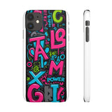 Graffiti Phone Case for Girls: Urban Chic Meets Street Style - Phone Case by Printify | Unique designs from ArteoDesign