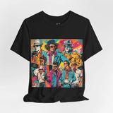 Retro Throwback T-Shirts: Men's Urban Streetwear Collection - T-Shirt by Printify | Unique designs from ArteoDesign