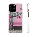 Urban Graffiti Phone Case for Girls - Soft Neon Street Art