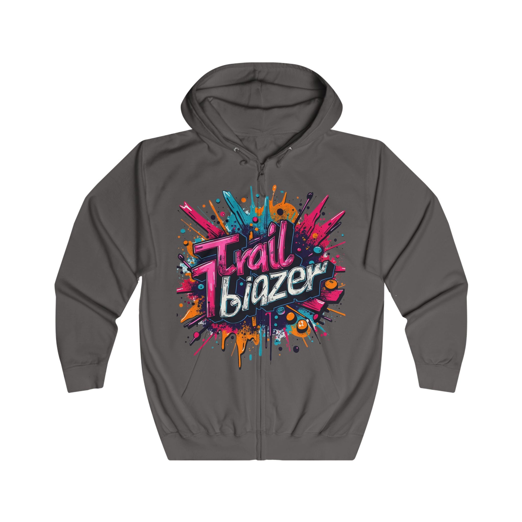 Trailblazer Graffiti Hoodie - Bold Urban Streetwear for Women