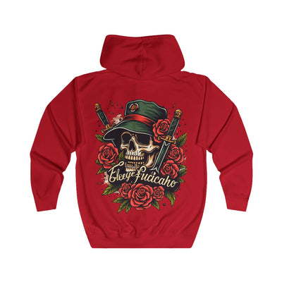 Bold Skull & Roses Streetwear Hoodie