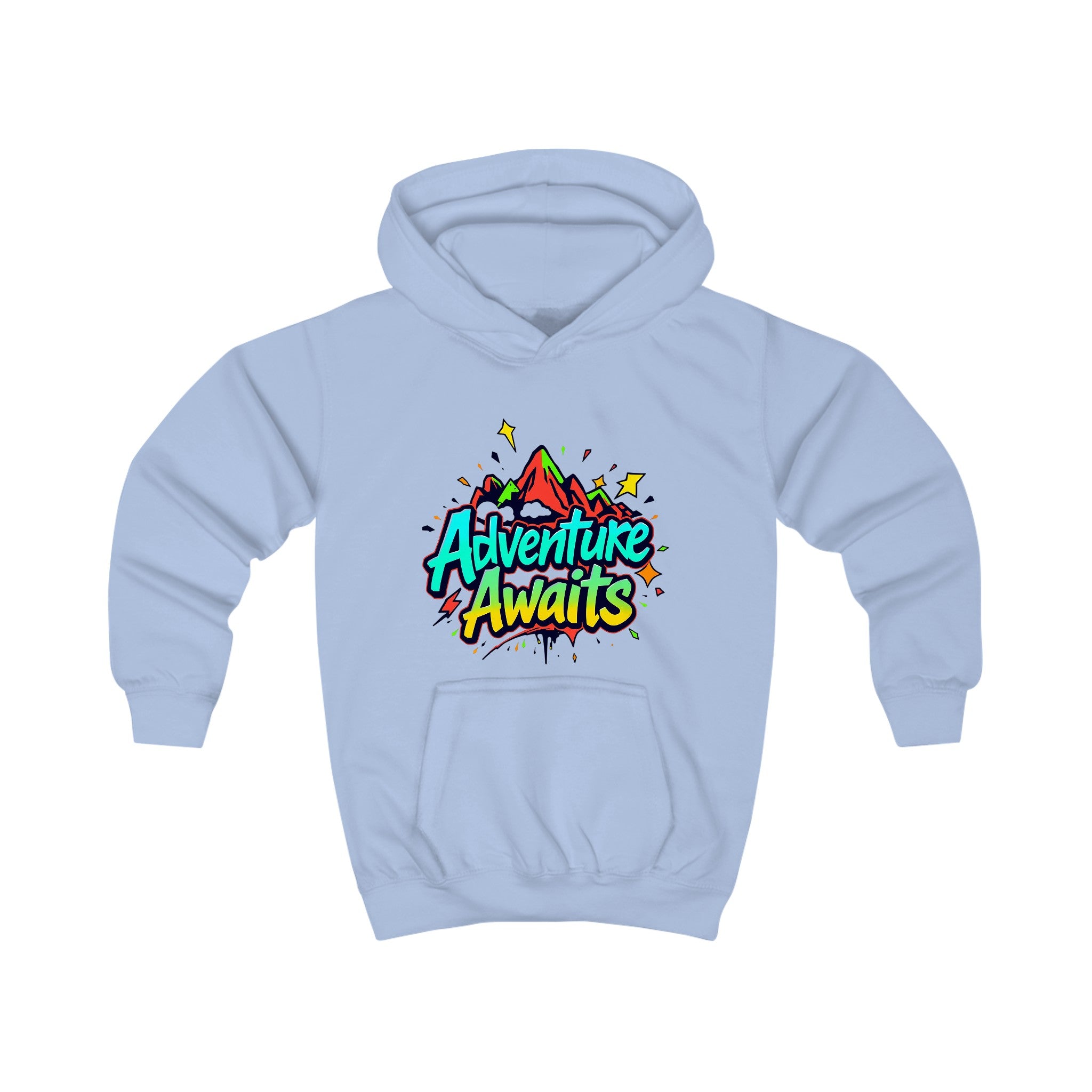 Adventure Awaits Hoodie – Fun Graphic Kids' Adventure Style