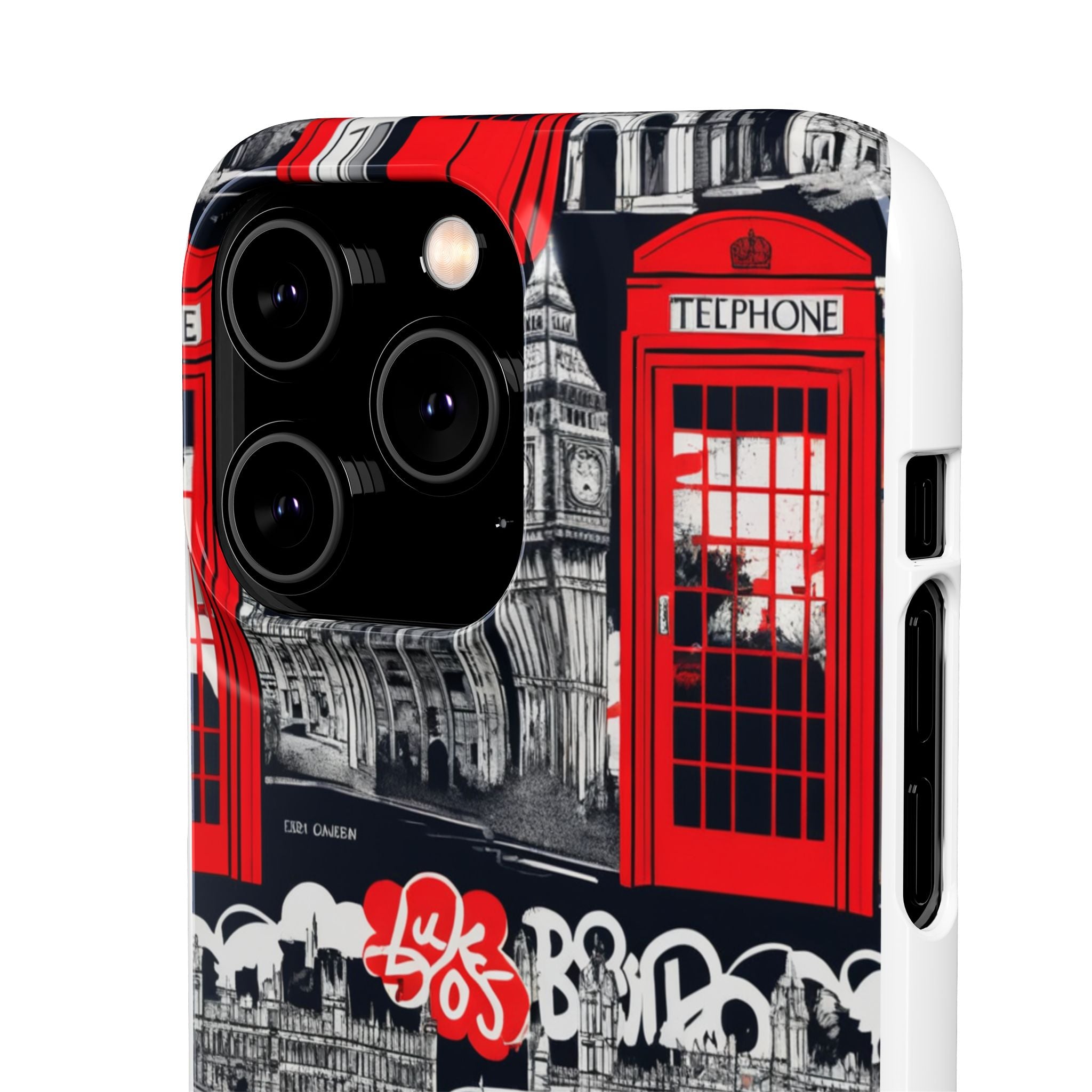 Street Art Graffiti Phone Case - Edgy London Urban Style for Boys