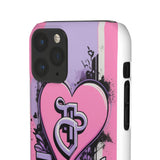 Graffiti Phone Case: Urban Chic for Girls with London Skylin - Phone Case by Printify | Unique designs from ArteoDesign