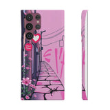 Graffiti Phone Case for Girls: London Skyline Design, Edgy U - Phone Case by Printify | Unique designs from ArteoDesign