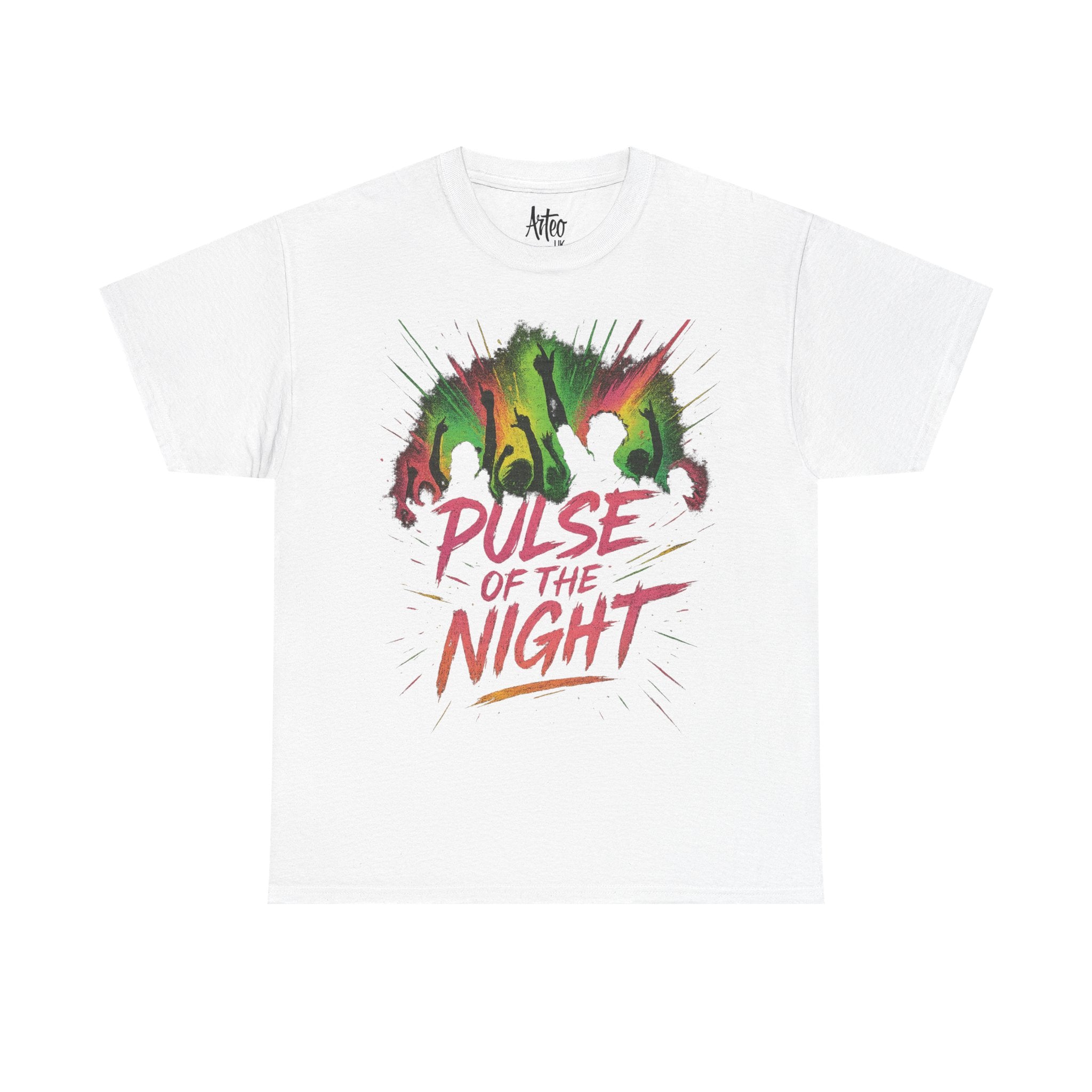Pulse of the Night Neon Festival T-Shirt – Arteo Design UK