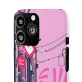 Graffiti Streetwear Phone Case for Girls - Soft, Bold Style