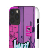 Chic Urban Graffiti Phone Case for Girls - Cool Street Style