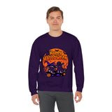 Happy Halloween Sweatshirt – Ghosts & Pumpkins Graphic