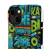 Urban Graffiti Style Phone Case - Cool and Chic for Girls