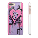 Graffiti Phone Case: Urban Chic for Girls with London Skylin - Phone Case by Printify | Unique designs from ArteoDesign