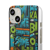 Urban Graffiti Style Phone Case - Cool and Chic for Girls