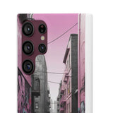 Graffiti-Inspired London Skyline Phone Case for Girls - Phone Case by Printify | Unique designs from ArteoDesign