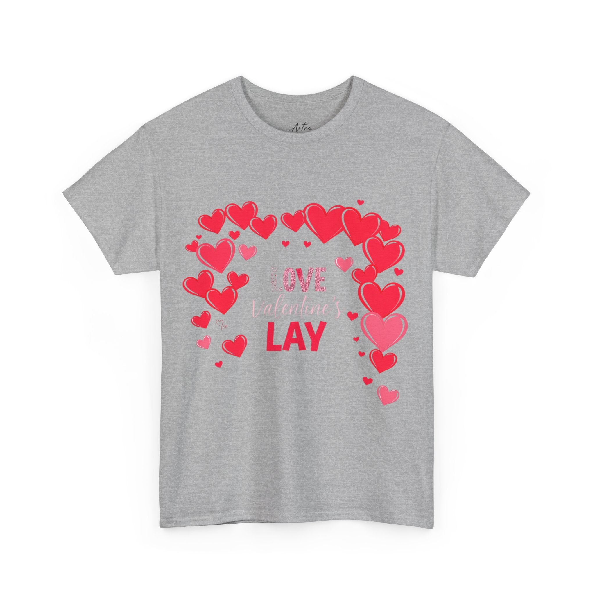 Love Valentine's Day Heart T-Shirt – Romantic Gift Tee