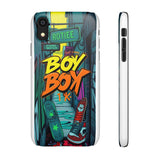 Graffiti Phone Case: Urban Chic with London Skyline for Girl - Phone Case by Printify | Unique designs from ArteoDesign