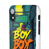 Graffiti Phone Case: Urban Chic with London Skyline for Girl - Phone Case by Printify | Unique designs from ArteoDesign