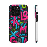 Graffiti Design Phone Case - Urban Fashion for Boys