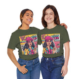 Retro Vibes: Women's Throwback T-Shirts with Bold '80s-'9 - T-Shirt by Printify | Unique designs from ArteoDesign