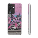 Graffiti Phone Case for Girls: Urban Chic with a Feminine Tw - Phone Case by Printify | Unique designs from ArteoDesign