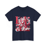 Heart to Heart Romantic Unisex T-Shirt - Perfect Gift of Love