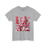 Heart to Heart Romantic Unisex T-Shirt - Perfect Gift of Love