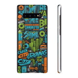 Graffiti Chic Phone Case: Urban Style with a Feminine Twist - Phone Case by Printify | Unique designs from ArteoDesign