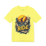 Men's Skateboarding Ride Graphic T-Shirt - Urban Style