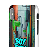 Urban Graffiti Phone Case - Gritty Streetwear for Boys