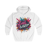 Trailblazer Graffiti Hoodie - Bold Urban Streetwear for Women