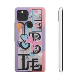 Graffiti Phone Case for Girls: Urban Chic Meets Feminine Sty - Phone Case by Printify | Unique designs from ArteoDesign