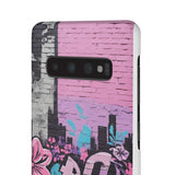 Graffiti Phone Case for Girls: Urban Chic with a Feminine Tw - Phone Case by Printify | Unique designs from ArteoDesign